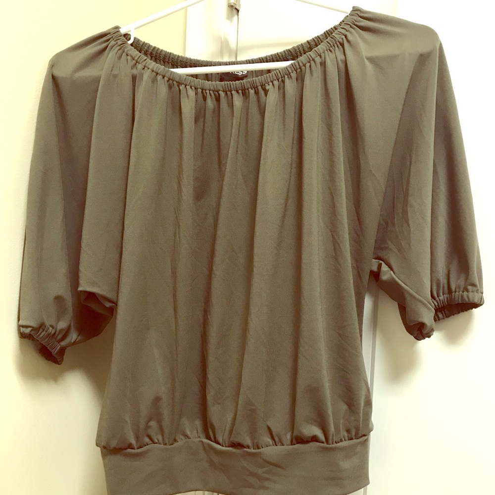 Dark Green Blouse